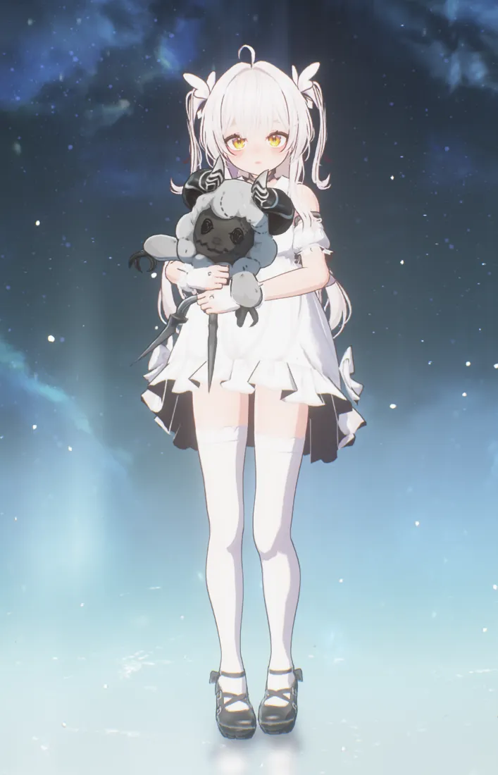 白色魔法少女（按【】切换）
